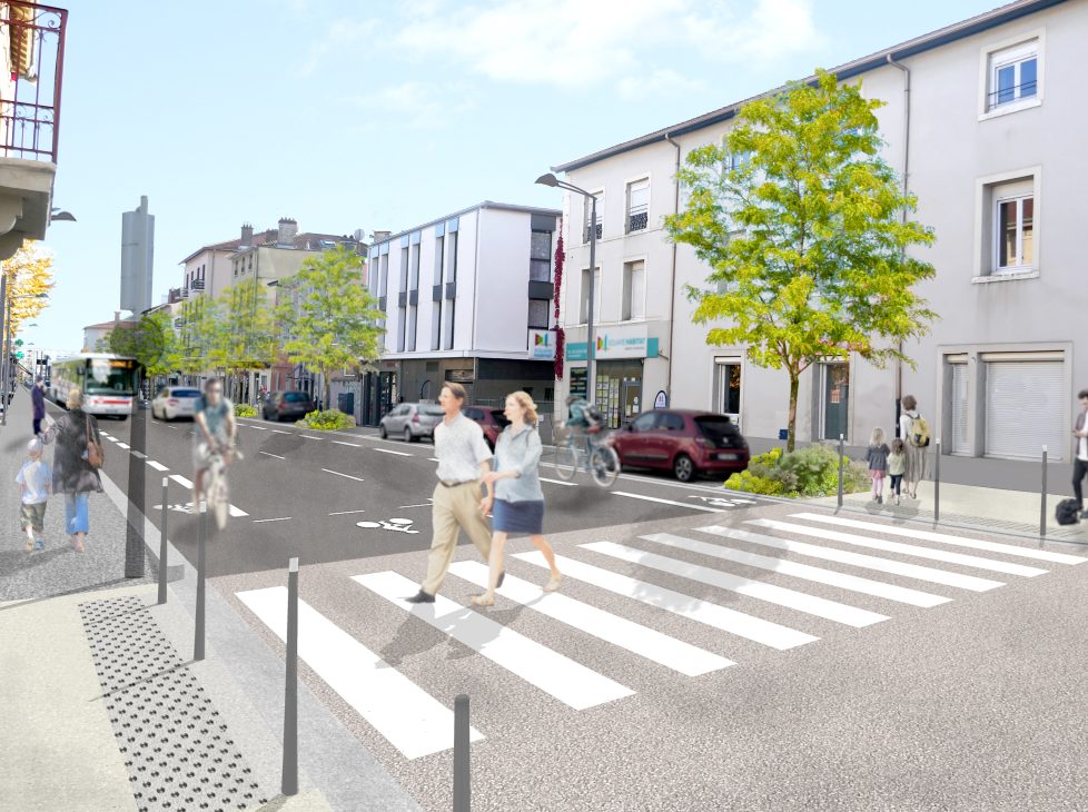 Requalification de l&rsquo;avenue Lanessan et des voies résidentielles