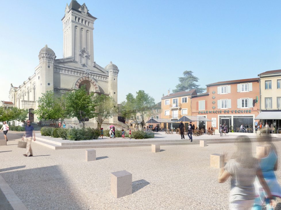 Concours : Aménagement du centre-ville de Chaponost