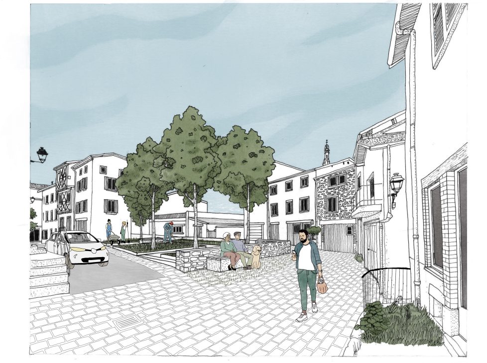 Réaménagement de l&rsquo;îlot des Chazeaux